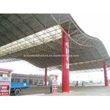 Safe and Reliable Steel Structure Petrol Station Canopy